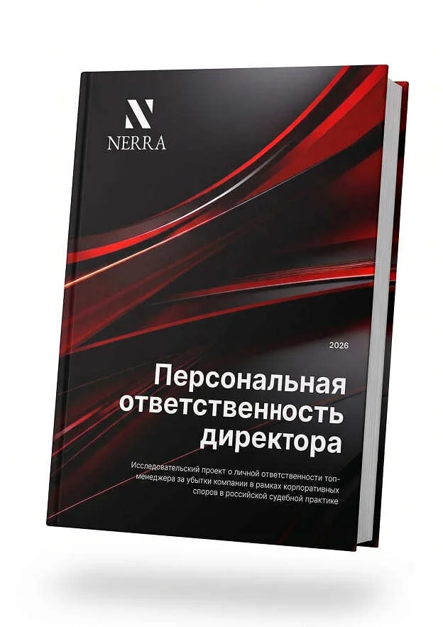 Обложка исследования «Персональная ответственность директора»
